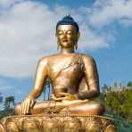 A colossal bronze statue of Buddha, close to 200' in height, Kuensel Phodrang, Kingdom of Bhutan, Asia