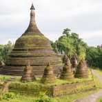 Ratanabon Pagoda, Mrauk U Village, Rakhine State, Myanmar, Indochina, South East Asia.