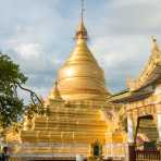 Kutodaw pagoda in Mandalay, Myanmar, Indochina, South East Asia.